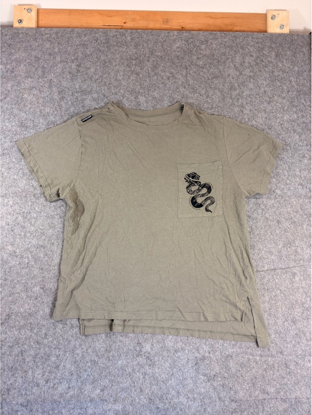 Taylor Swift Reputation Women's Large Green Snake T-Shirt Size Large Official